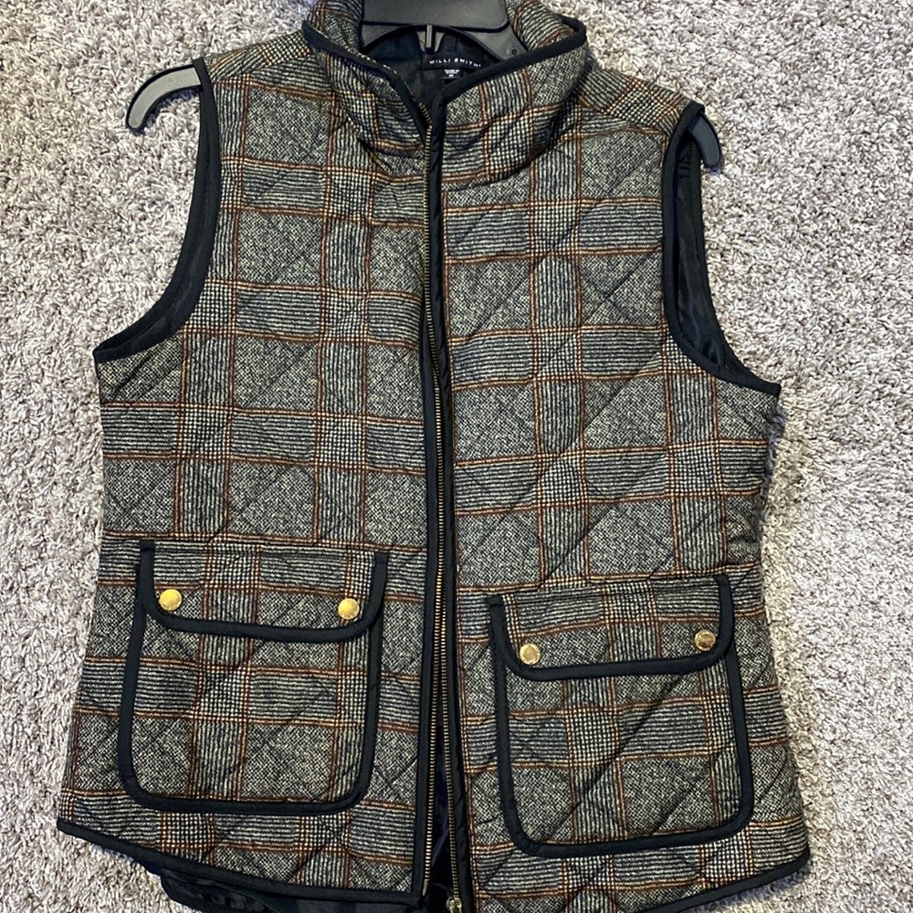 Willi Smith medium zip up vest
